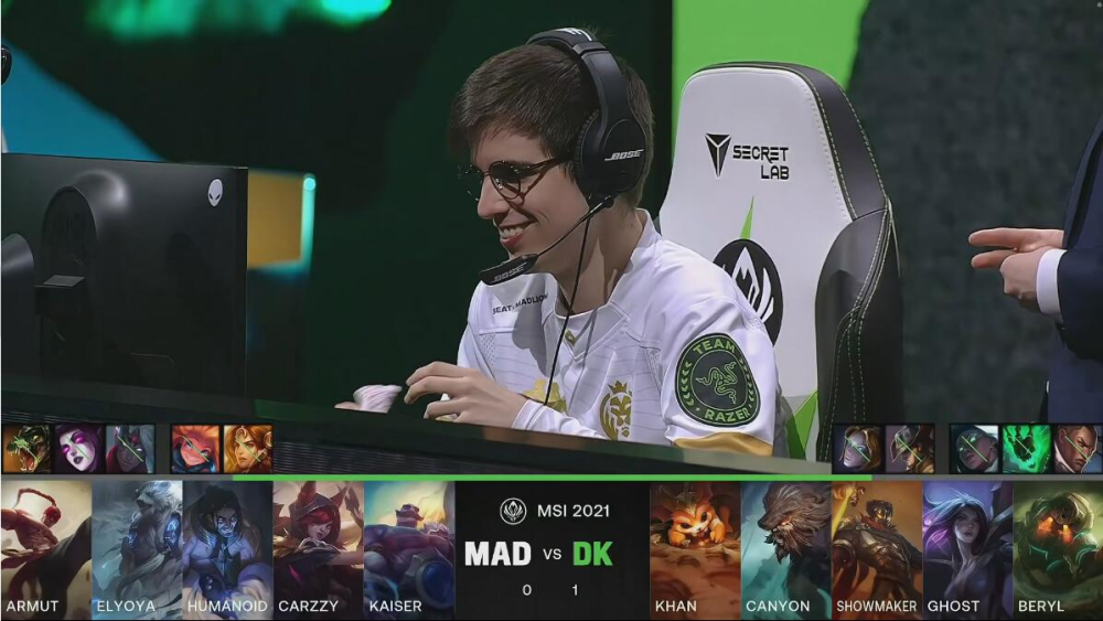 包含DK完胜MAD，Xiaohu高光表现的词条