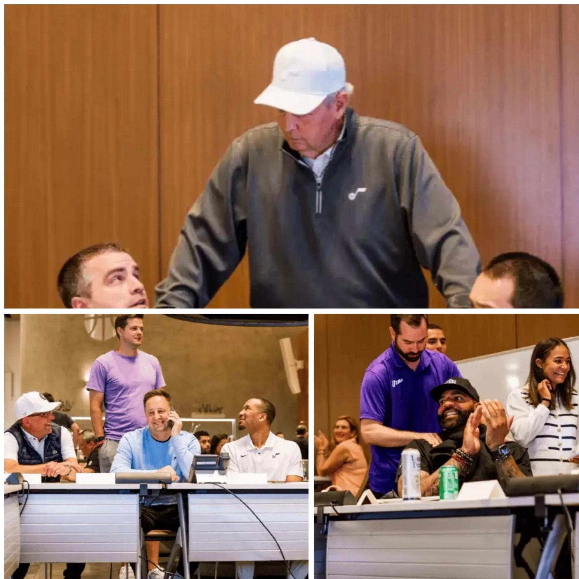 关于爵士球员接受采访，赞扬队友奉献之心的信息