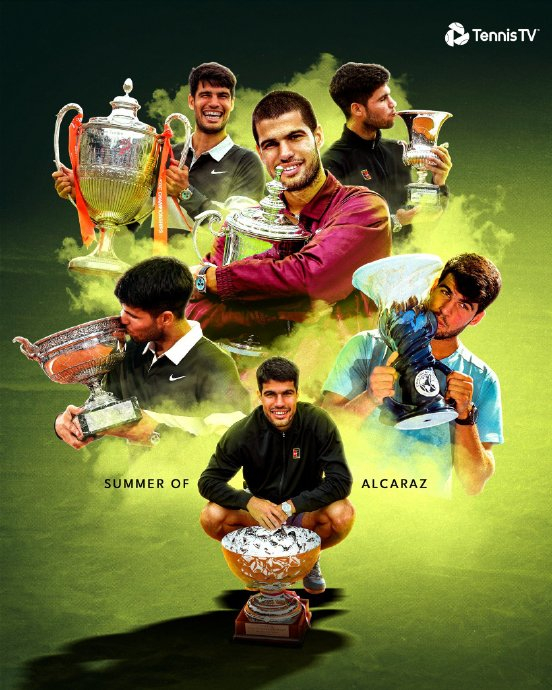 包含戴维斯杯绝杀拉沃尔杯，阿尔卡拉斯惊艳四座的词条